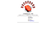 Tablet Screenshot of cybersale.com